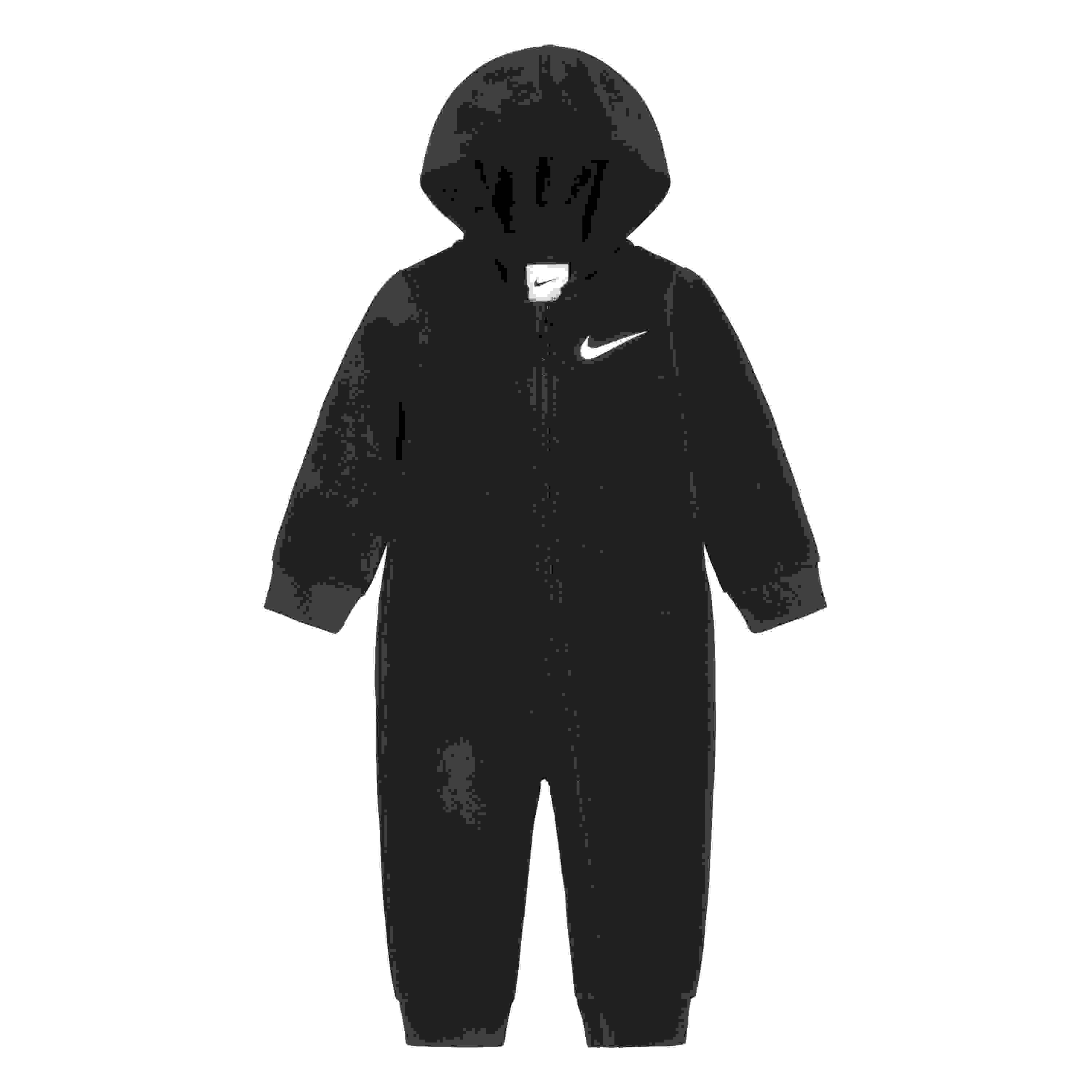 Nike Essentials Hooded Toddler Boys' Black Coverall